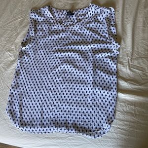 Ann Taylor Patterned Blouse